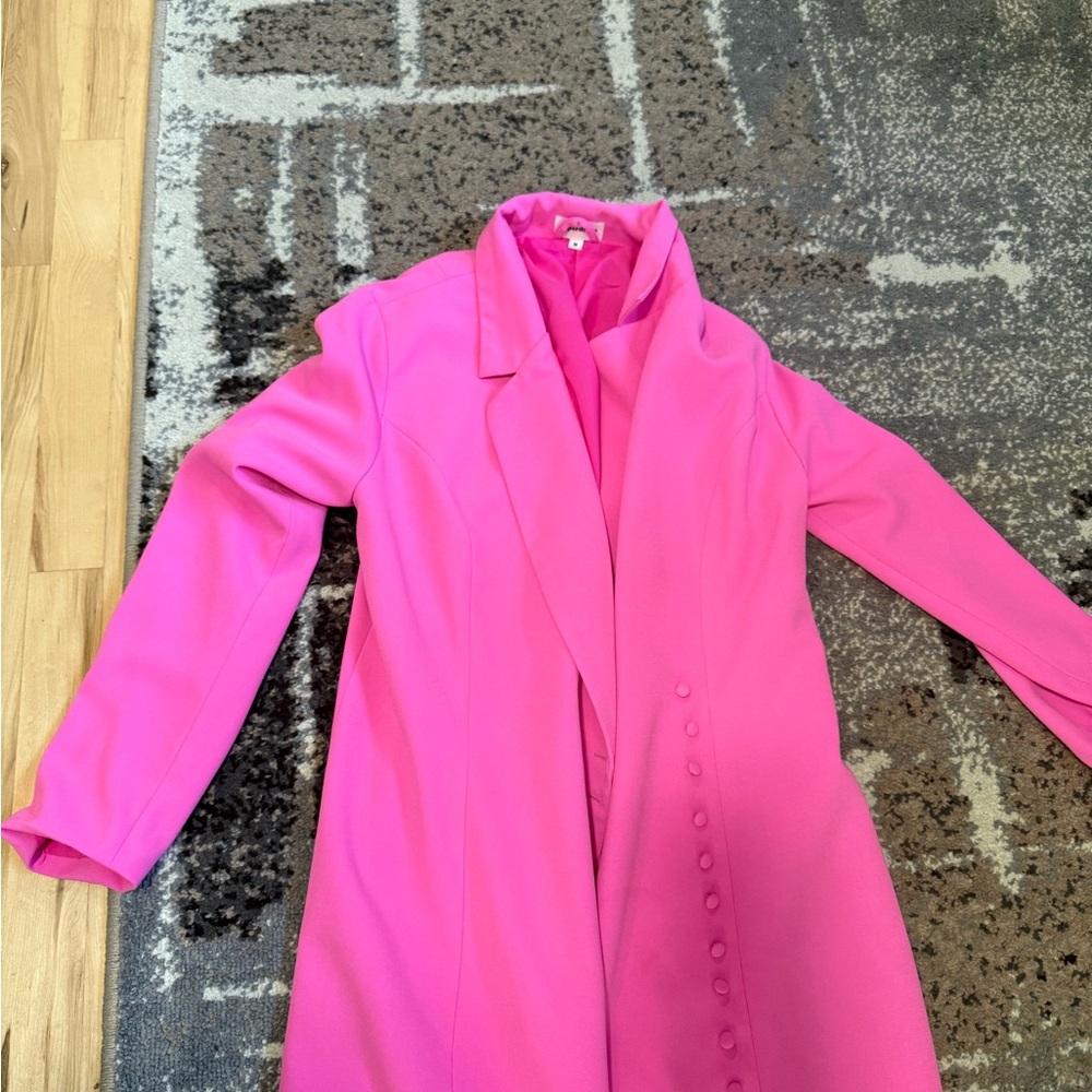 Revolve Elegant Pink Women's Coat